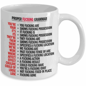 Proper Fucking Grammar