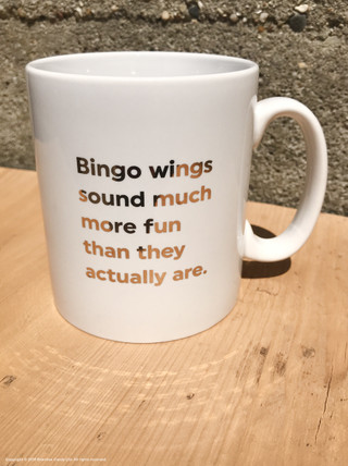 Bingo Wings Sound Much More Fun