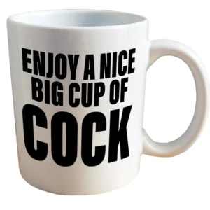 Enjoy A  Nice Big Cup Of Cock